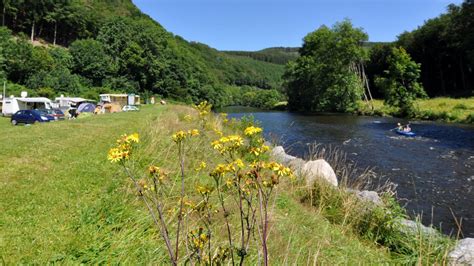 Outdoor camping in de Ardennen